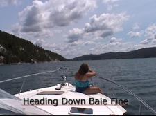 Video Heading Down Baie Fine